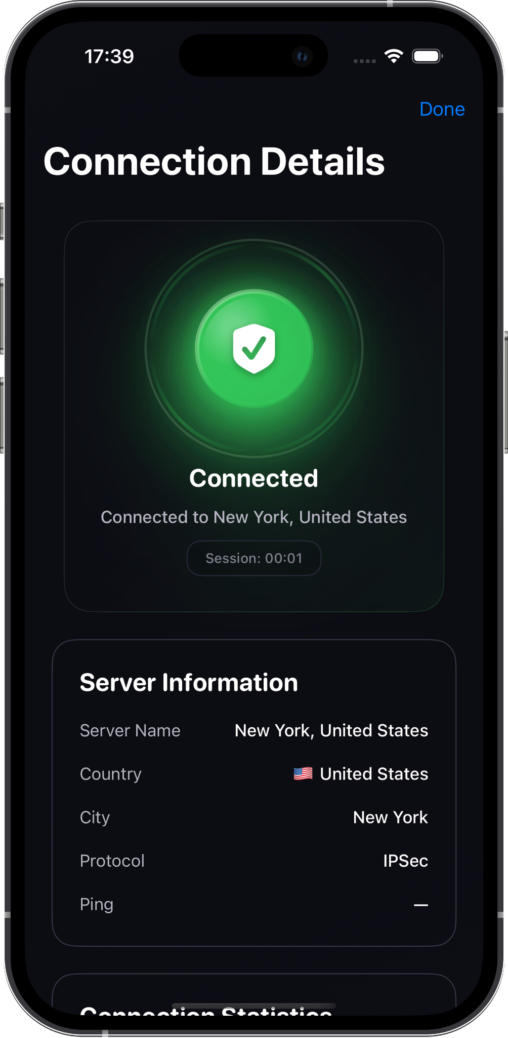 Hyper Max VPN app screenshot